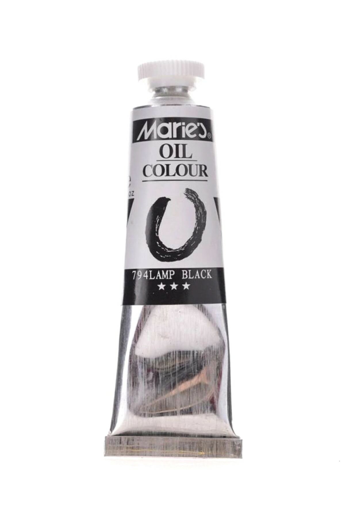 Maries Yağlı Boya Lamp Black 5x21ML 794