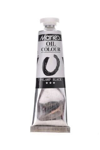 Maries Yağlı Boya Lamp Black 5x21ML 794