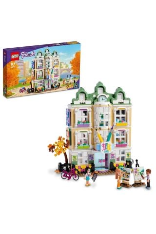 Friends Emma’nın Sanat Okulu 41711 - Mini Sanat Stüdyosu İçeren Okul Yapım Seti (844 Parça)