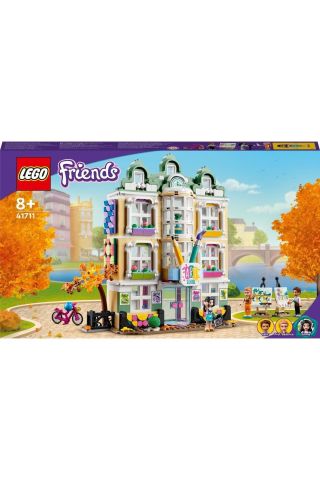 Friends Emma’nın Sanat Okulu 41711 - Mini Sanat Stüdyosu İçeren Okul Yapım Seti (844 Parça)