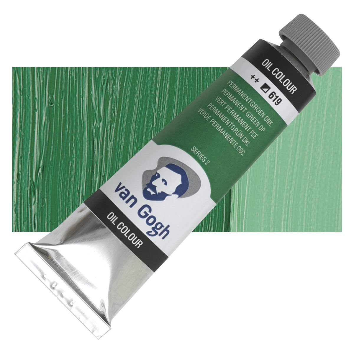 Van Gogh Yağlı Boya 40ml 619 Permanent Green Deep