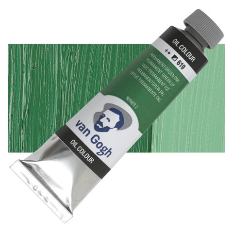 Van Gogh Yağlı Boya 40ml 619 Permanent Green Deep
