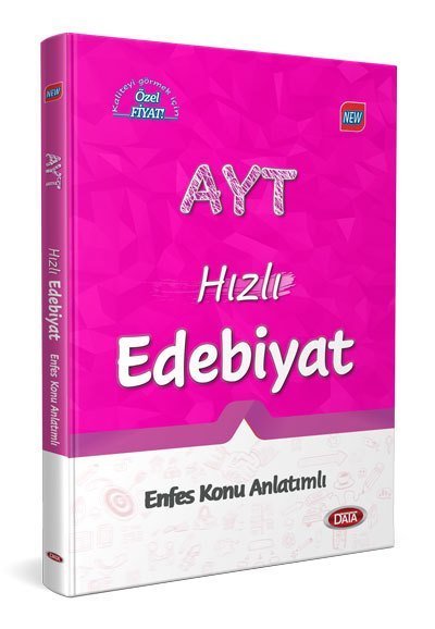 Data Yayınları AYT Hızlı Edebiyat Enfes Konu Anlatımlı