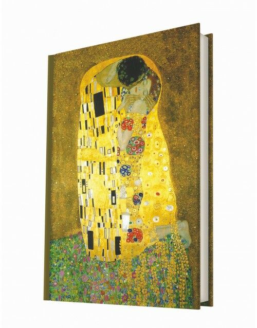 Deffter Art Of World Klimt-Kiss Çizgisiz 96 Yaprak Sert Kapak Defter