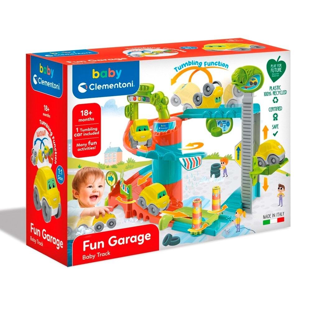 17404 Eğlenceli Garaj - Baby Clementoni +3 Ay