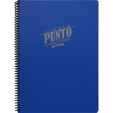 Gıpta Punto Spiralli PP Kapak A4 80 Yaprak Kareli Okul Defteri 3'lü Set