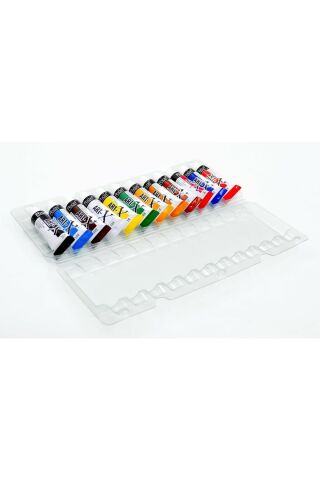 Art-x 12 Ml 12 Renk Tüp Akrilik Boya (11412)