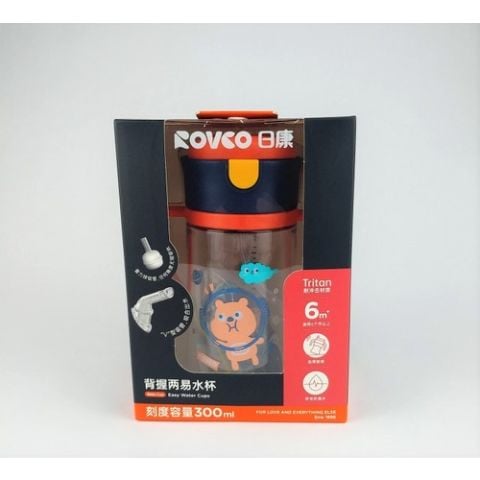 Rovco Tritan Pipetli Su Matarası 300ML B1044 Turuncu
