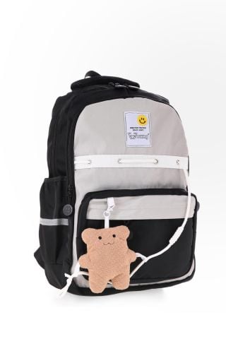 Young 51669 Okul ve Sırt Çantası Siyah-Krem