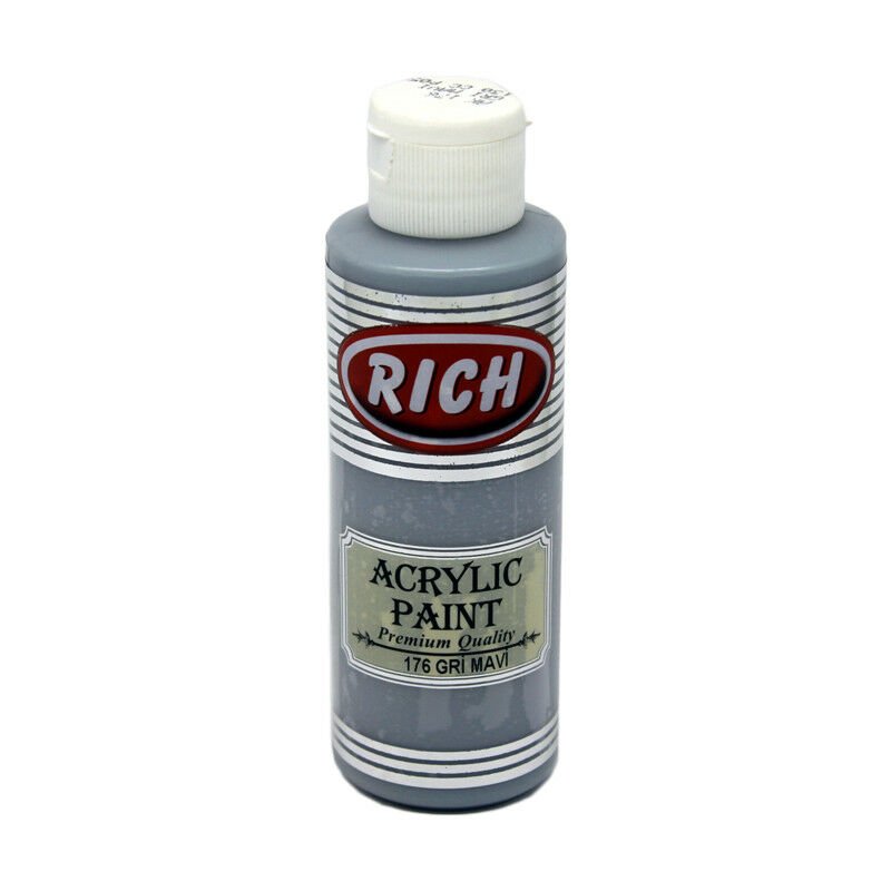 Rich Akrilik Boya 130 CC GRİ MAVİ