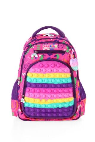 Young 51718 Okul ve Sırt Çantası + Beslenme Çantası Fuchsia/Purple