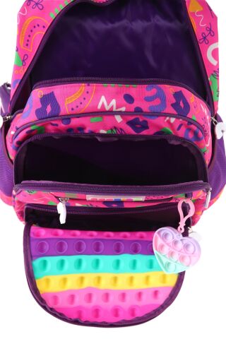 Young 51718 Okul ve Sırt Çantası + Beslenme Çantası Fuchsia/Purple