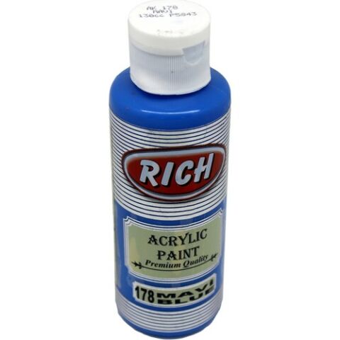 Rich Akrilik Boya 130 CC MAVİ