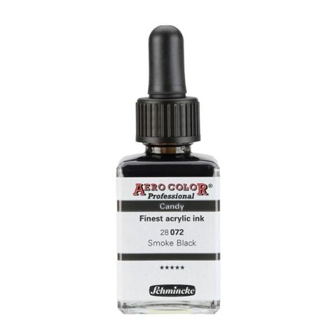 Schmincke Aero Color Airbrush Akrilik Mürekkep 28ml 702 Black