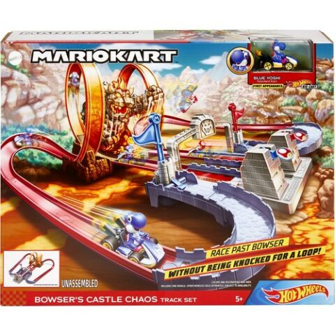 Mario Kart Bowser'ın Kalesinde Kaos Pist Seti Gnm22 Lisanslı Ürün