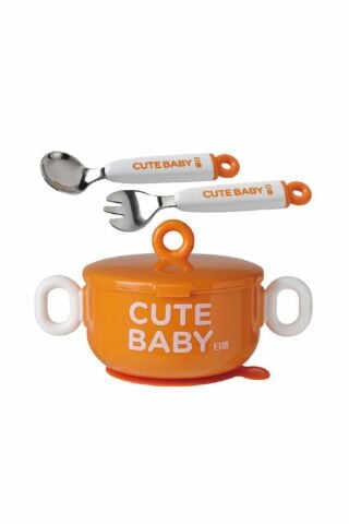 Vagon Life Rovco Baby 3 Parça Çelik Bebek Yemek Takımı C1005