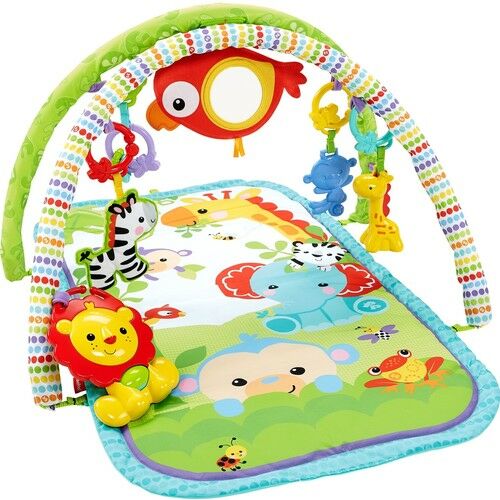 Fisher-Price Yağmur Ormanı Üçü Bir Arada Jimnastik Merkezi, Müzikli Aslanlı CHP85