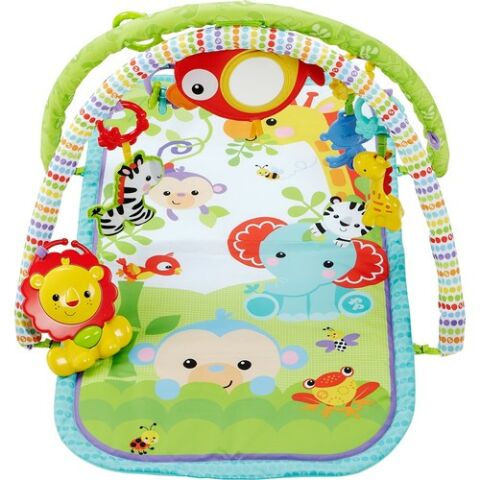 Fisher-Price Yağmur Ormanı Üçü Bir Arada Jimnastik Merkezi, Müzikli Aslanlı CHP85