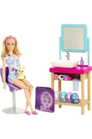 Barbie Welness Işıltı Dolu Spa Günü Oyun Seti
