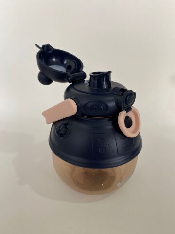 VAGONLİFE V-1003 Bear Askılı Matara Lacivert 1000 ml