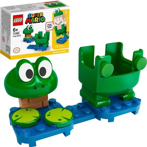 LEGO® Super Mario™ Kurbağalı Mario Kostümü 71392 - Yaratıcı Çocuklar için Koleksiyonluk Oyuncak Yapım Seti (11 Parça)