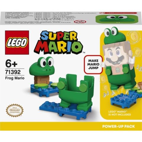 LEGO® Super Mario™ Kurbağalı Mario Kostümü 71392 - Yaratıcı Çocuklar için Koleksiyonluk Oyuncak Yapım Seti (11 Parça)