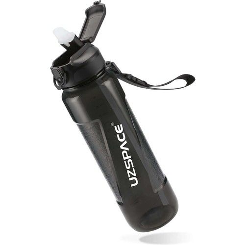 Vagon Li̇fe 6057 Uzspace 1000ML Tritan Pipetli Matara Siyah