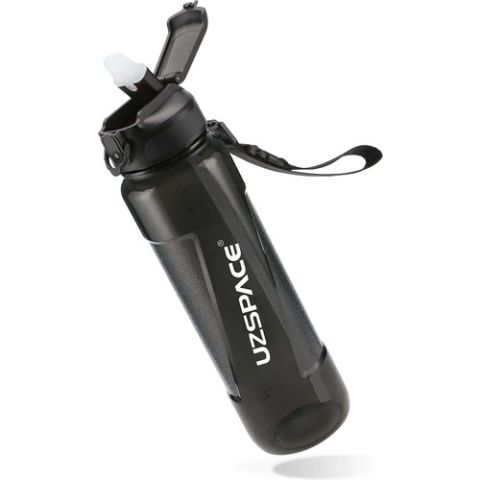 Vagon Li̇fe 6057 Uzspace 1000ML Tritan Pipetli Matara Siyah