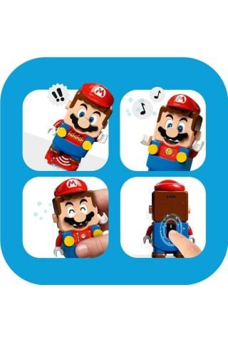 Super Mario Mario ile Maceraya Başlangıç Seti 71360 Yapım Seti (231 Parça)