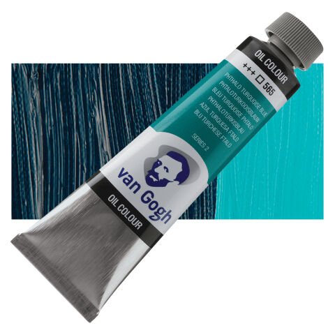 Van Gogh Yağlı Boya 40ml 565 Phthalo Turquoise Blue