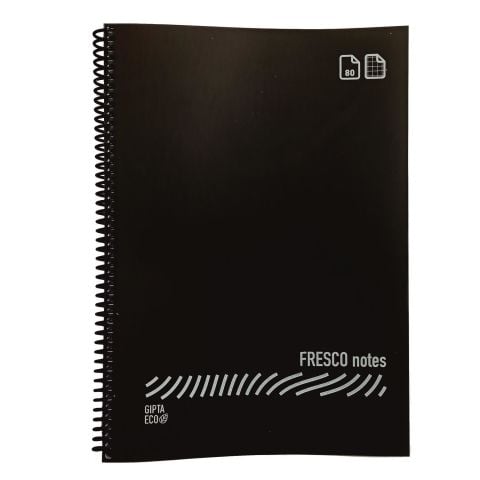 Gıpta Fresco A4 Plastik kapak 80 Yaprak Çizgili Spiralli Defter