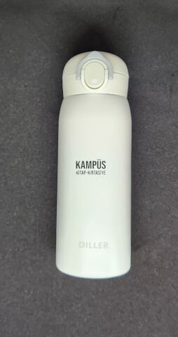 Diller 8925 480ml Paslanmaz Çelik Termos Beyaz 6saat Sıcak/soğuk Tutma Süresi