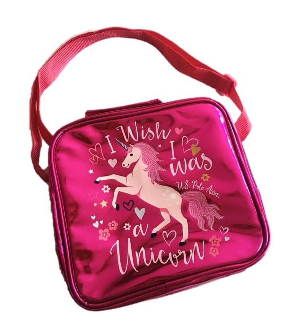 U.S. Polo Assn. PLBSÇ20238 Beslenme Çantası Unıcorn Pembe