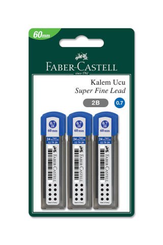 Faber-Castell Grip 6'lı Kalem Ucu 0.7