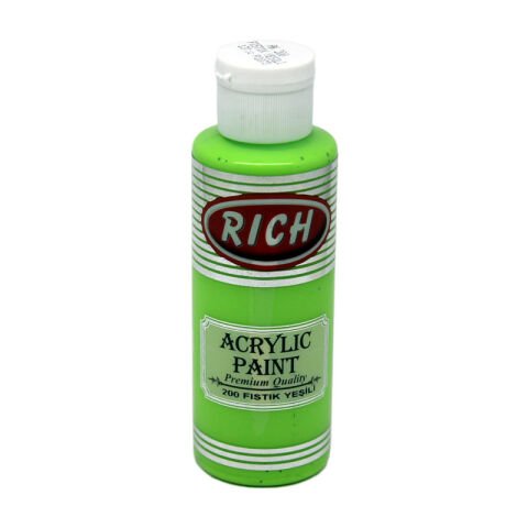 Rich Akrilik Boya 130 CC FISTIK YEŞİLİ