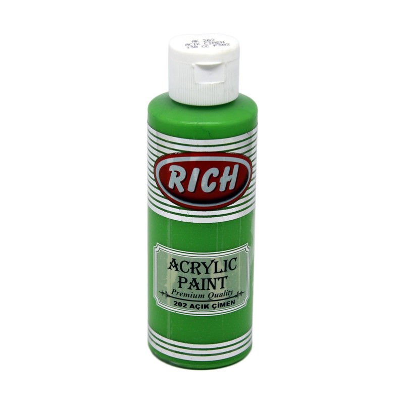 Rich Akrilik Boya 130 CC AÇIK ÇİMEN