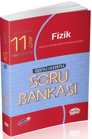 Editör Yayınları 11. Sınıf Fizik Özetli Lezzetli Soru Bankası