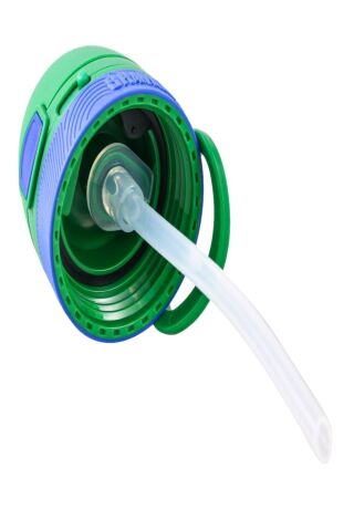 Çocuk 350 Ml Pipetli Paslanmaz Çelik Termos Bpa Içermez Yeşil