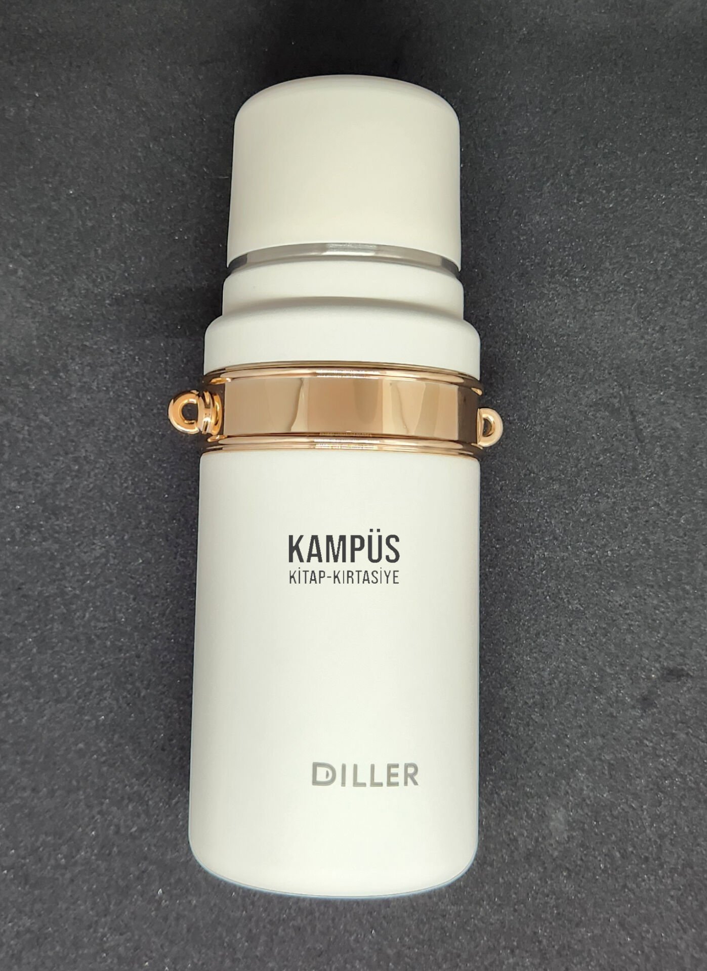 Diller 9061 550ml Paslanmaz Çelik Termos Beyaz 6saat Sıcak/soğuk Tutma Süresi
