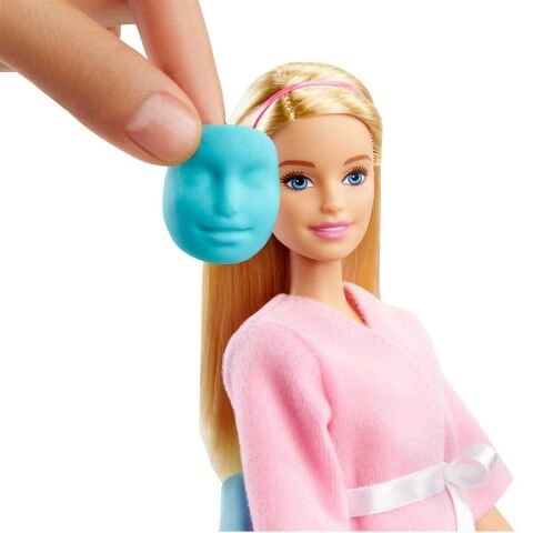 Barbie Yüz Bakımı Yapıyor Oyun Seti GJR84