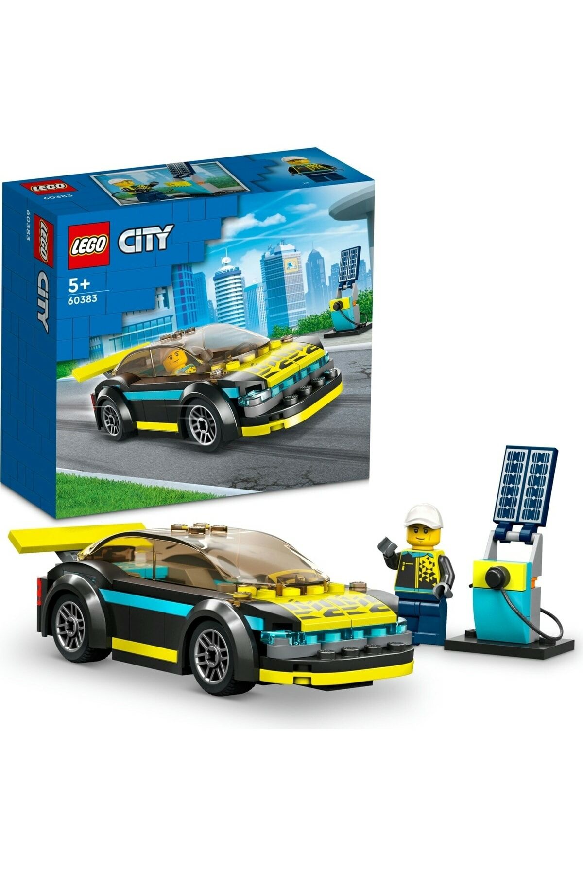 ® City Elektrikli Spor Araba 60383 (95 Parça)