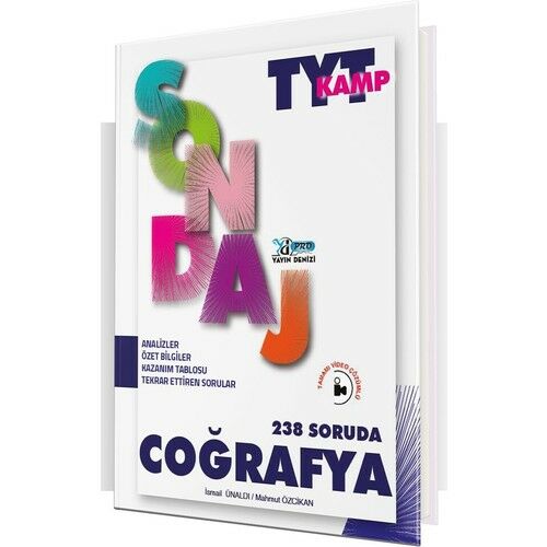 Yayın Denizi TYT Coğrafya Pro 238 Soruda Sondaj Kamp