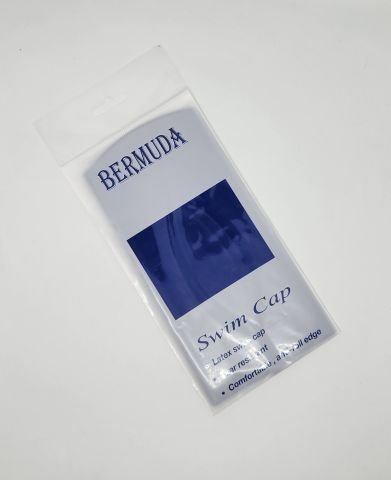Bermuda Latex Koyu Mavi Deniz Havuz Yüzücü Bone