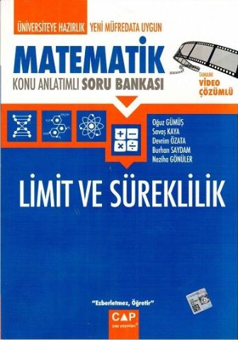 Çap Limit ve Süreklilik Konu Anlatımlı Soru Bankası