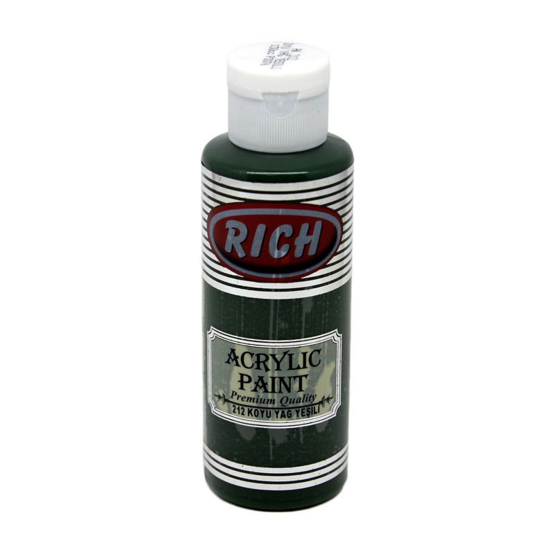 Rich Akrilik Boya 130 CC KOYU YAĞ YEŞİLİ
