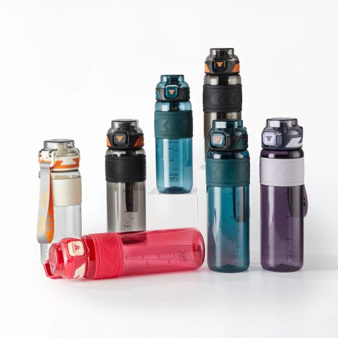 TKK T-1020 Pipetli Filtreli Tritan Matara 1000 ml Koyu Yeşil