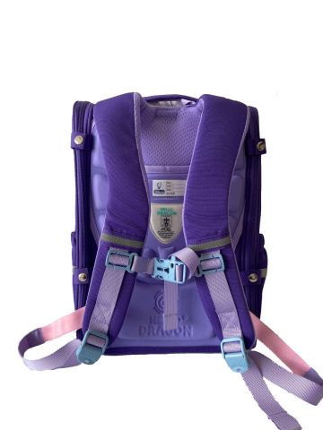 Hello Dragon Unisex Omurga Koruyucu Laptop&Sırt Çantası Açık Mor - Mor