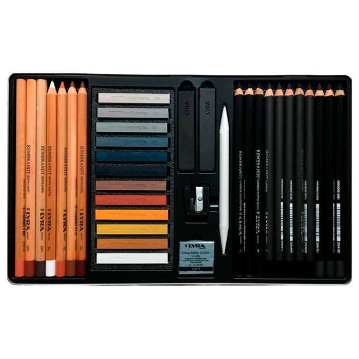 Lyra Sketchhing Set 35.li Metal Kutu