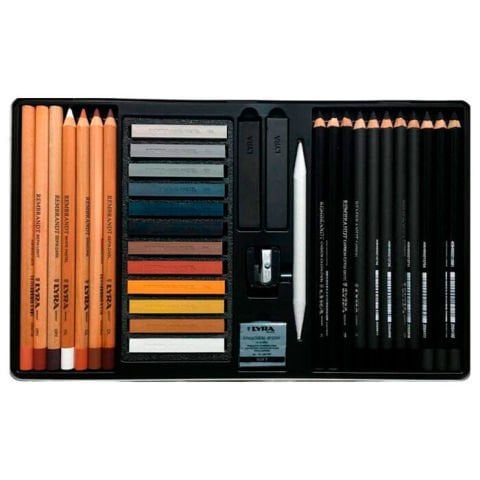 Lyra Sketchhing Set 35.li Metal Kutu