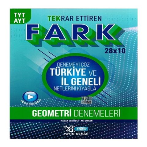 Yayın Denizi TYT AYT Geometri Fark Ettiren Pro Denemeleri